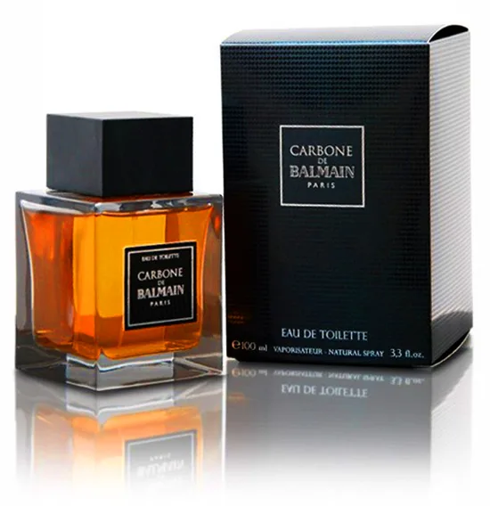 nước hoa nam mùi gỗ: Balmain Carbone de Balmain.