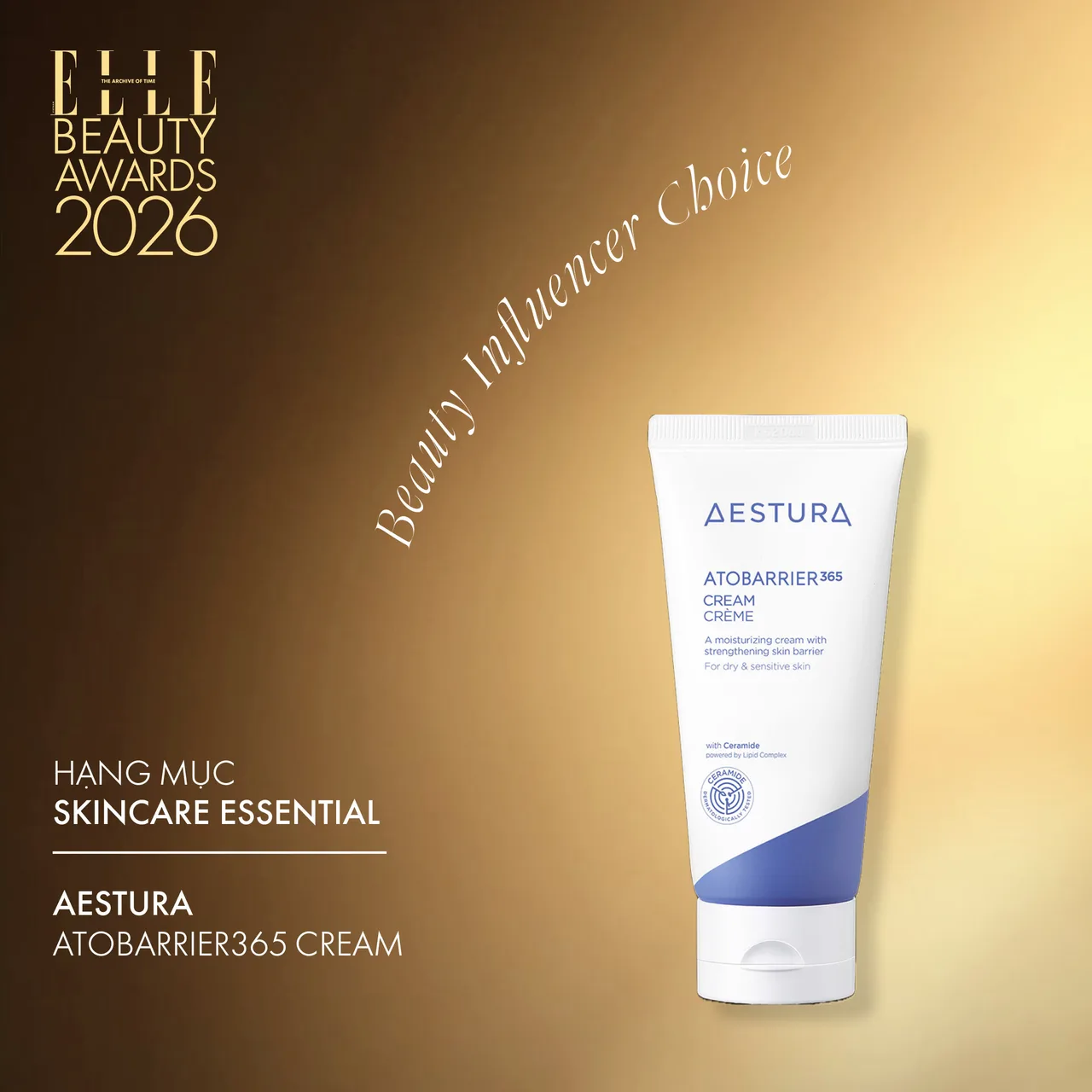Skincare Product of The Year: Aestura Atobarrier365 Cream