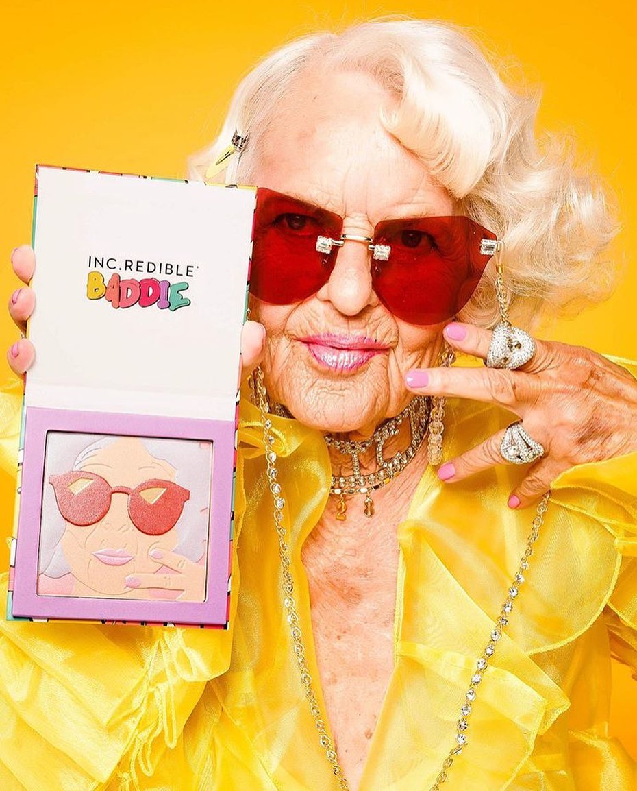 biểu tượng thời trang 91 tuổi Baddiewinkle