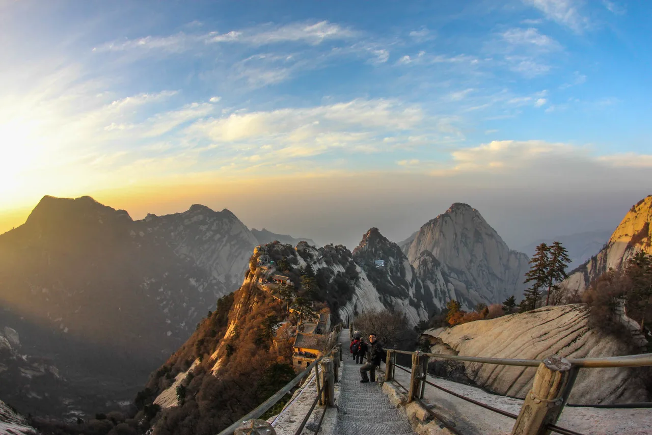Cảnh đẹp hùng vũ của HuaShan