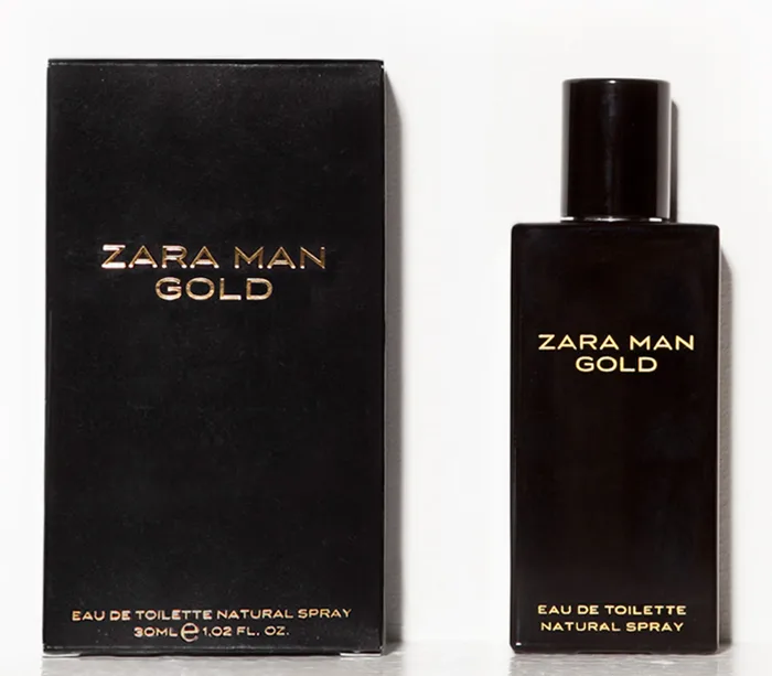 nuoc hoa nam - elle man Gold Man cua Zara