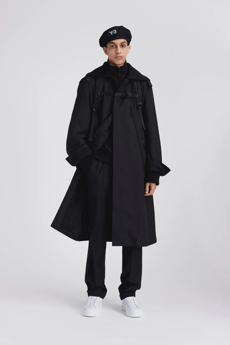 thoi trang di mua - elle man - style calendar #3 - minimalist rain coat - y-3 fw20