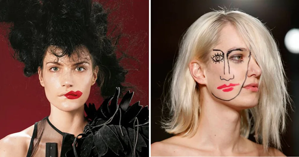 Simon Porte Jacquemus, phong cách trang điểm.