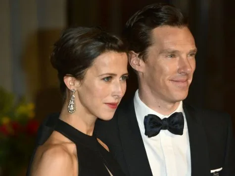 Benedict và vợ Sophie Hunter. Ảnh: Celebshow