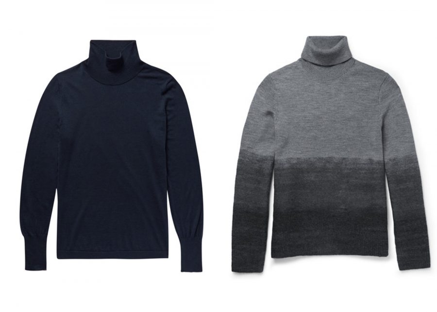 Áo cổ lọ ACNE STUDIOS và MICHAEL KORS Slim-Fit