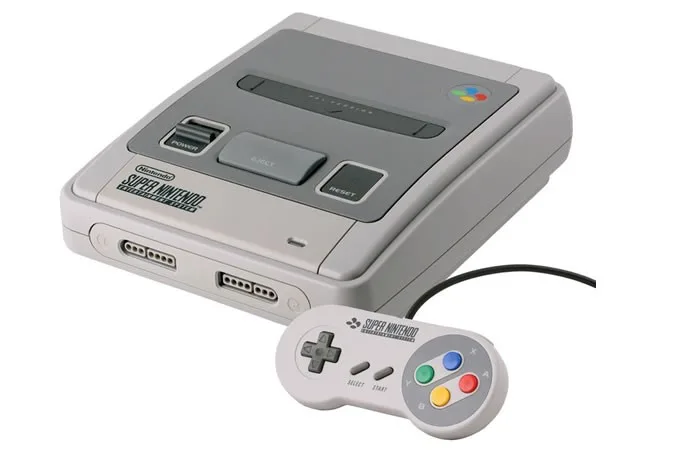 may choi game cam tay - SNES - elle man