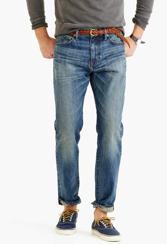 Các xu hướng áo & quần jeans nam hot 2016 - relaxed fit J.Crew 1 - elleman
