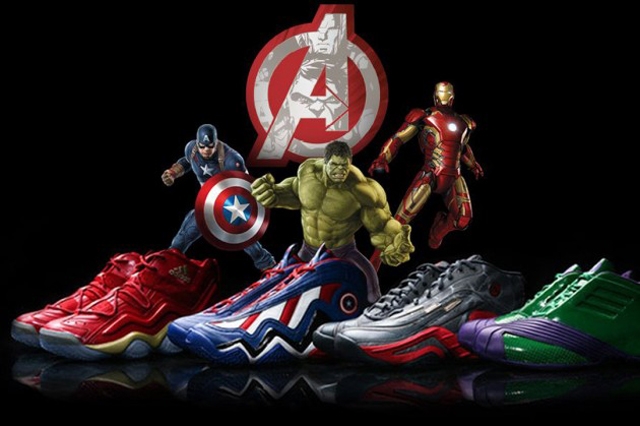 giày thể thao avengers elle man 9w