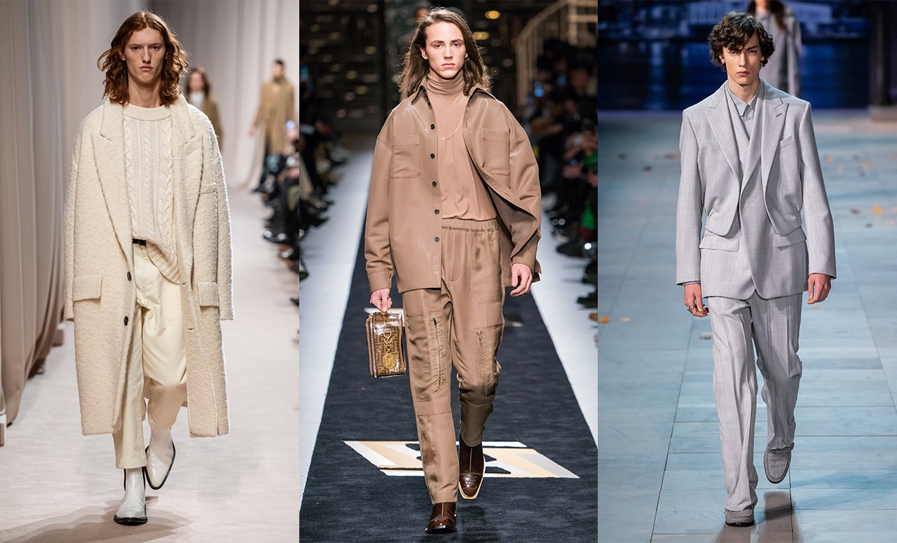 phong cách monochrome từ nhà mốt fendi LV