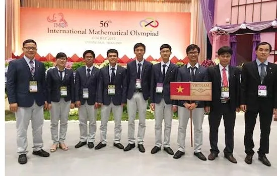 nan quoc the - vietnam won six medals at international mathematics olympiad 2015