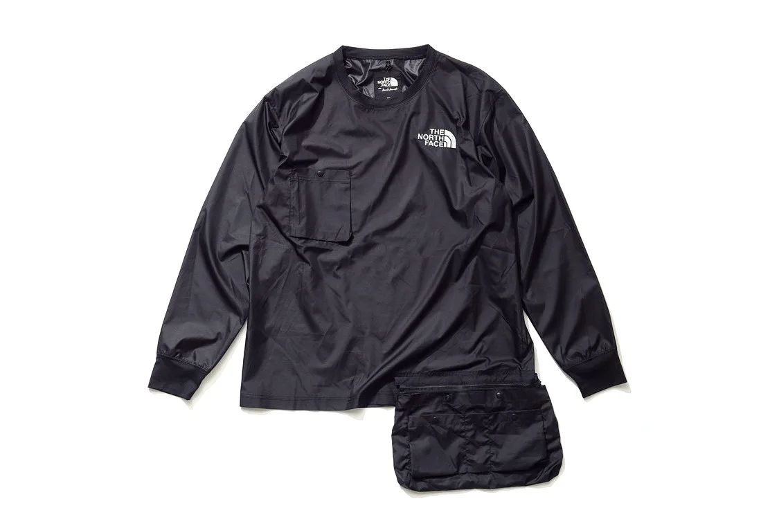 Chiếc áo sweater độc đáo với phần túi cách điệu bên dưới vô cùng tiện dụng. Ảnh: The North Face