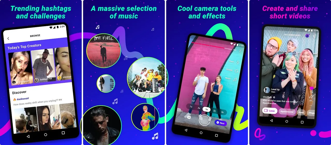 Các tính năng của Lasso. Ảnh: Facebook