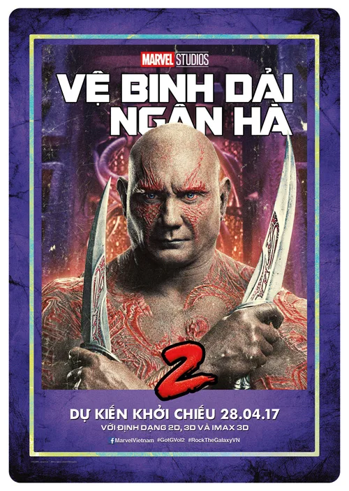 Drax the Destroyer (Dave Bautista) - ve binh dai ngan ha - elle man
