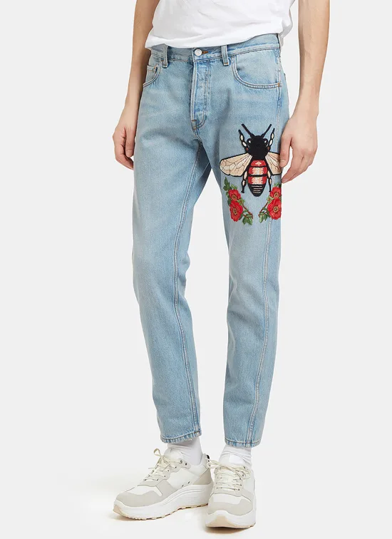 xu huong denim - embellished denim - elle man 18