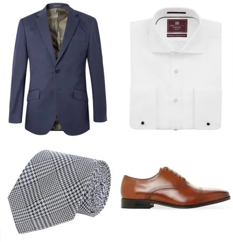 cách phối suit xanh navy cho buổi phỏng vấn