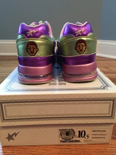 giay the thao pharrell williams Pharrell x A Bathing Ape Roadsta (2006) - elle man 1