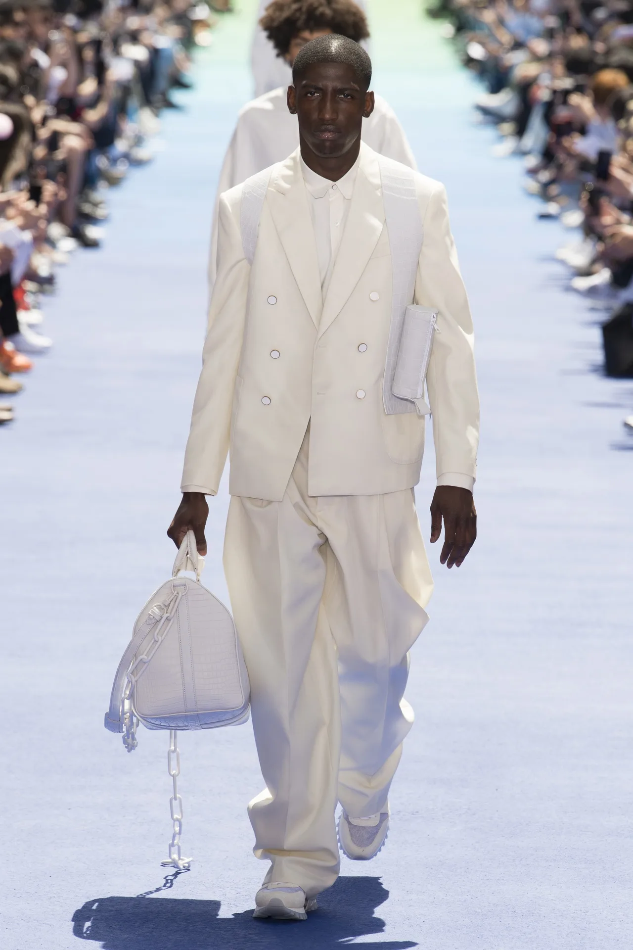 Bộ sưu tập đánh dấu sự chào sân của Virgle Abloh tại Louis Vuitton hồi tháng 6 vừa qua. Ảnh: Vogue