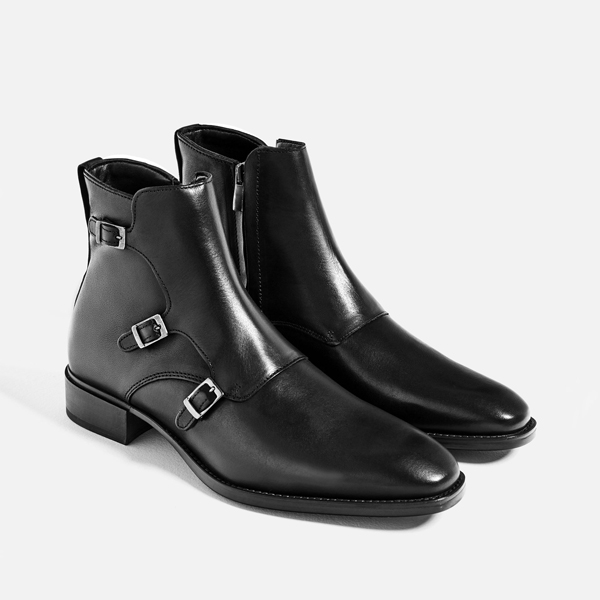 giày nam đẹp bốt Zara - elle man