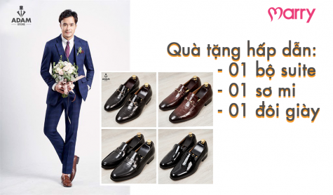 triển lãm cưới Marry Wedding Day - vest từ Adam Store