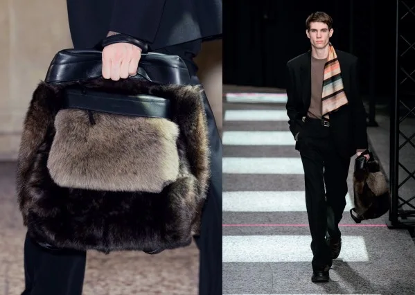 Ba lô thời trang thu đông 2015 của Fendi Ba lô thời trang thu đông 2015 của Fendi