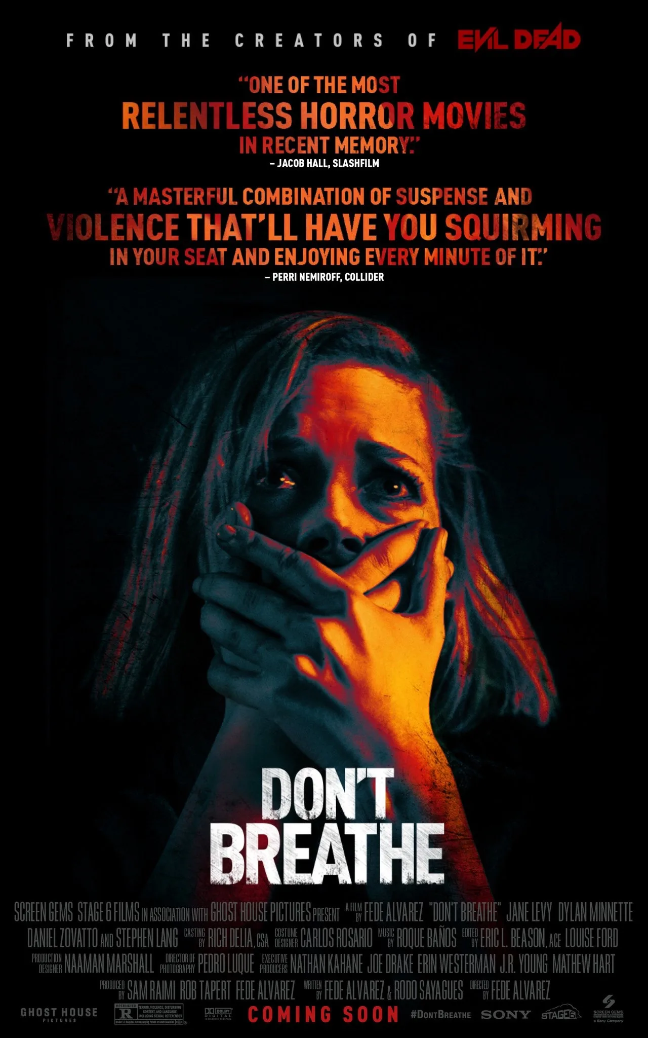 phim kinh di halloween - Don't Breathe - elle man