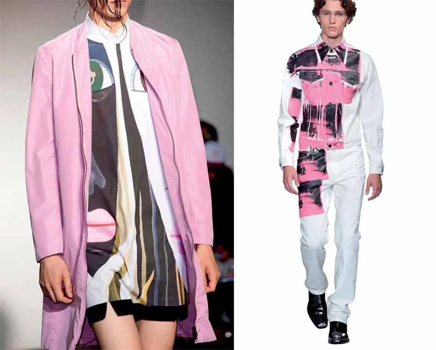 Thiết kế của Raf Simons cho Calvin Klein.