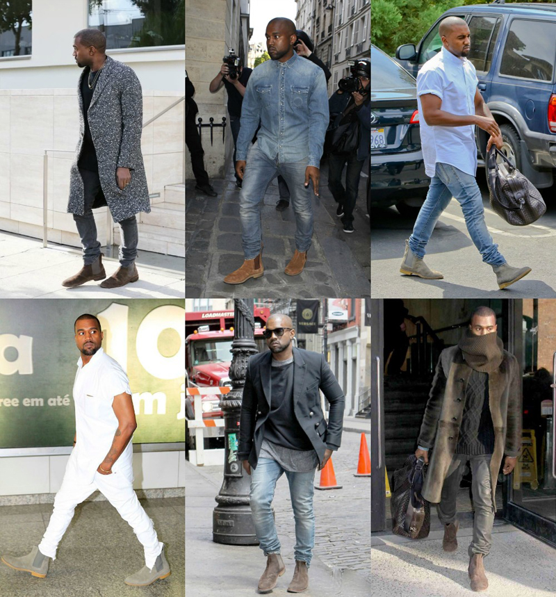 xu hướng thời trang - giày chelsea boots - elle man