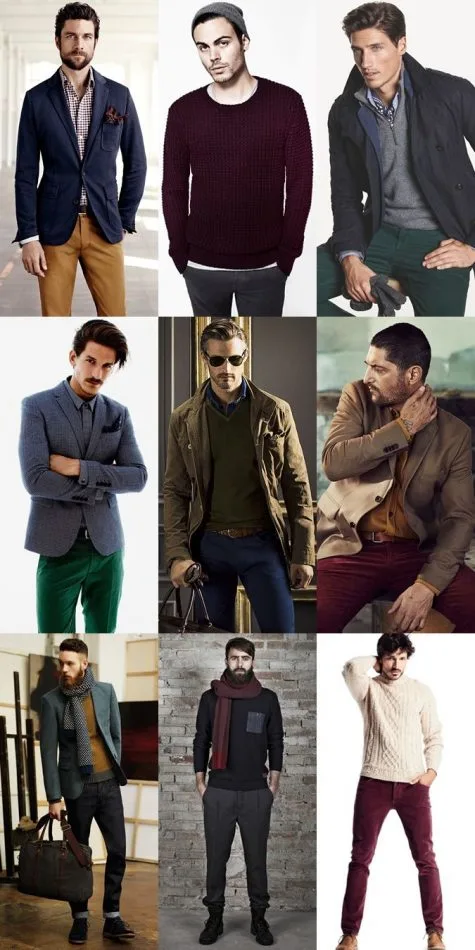 Cach phoi do Chistmas Men Style