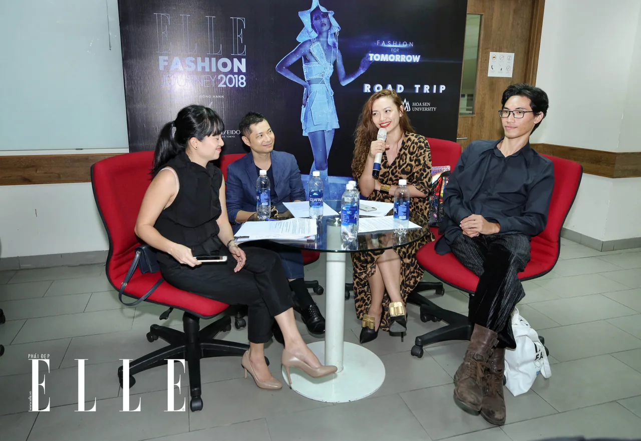 elle fashion road trip 2018 - dai hoc hoa sen - elle man14
