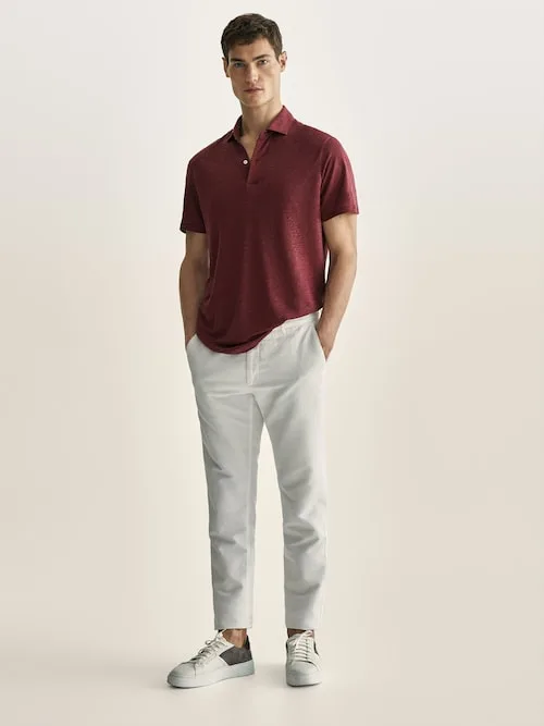 phoi do voi mau do - Massimo Dutti