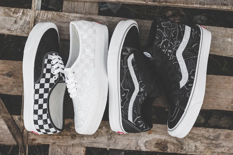 giay sneaker - phong cach thoi trang - elle man 19 - Vault by Vans Jungle Jacquard
