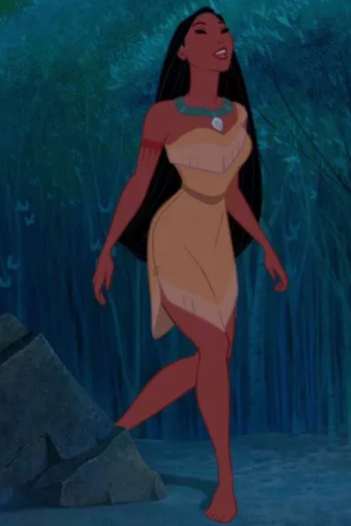 công chúa Disney Pocahontas bản hoạt hình