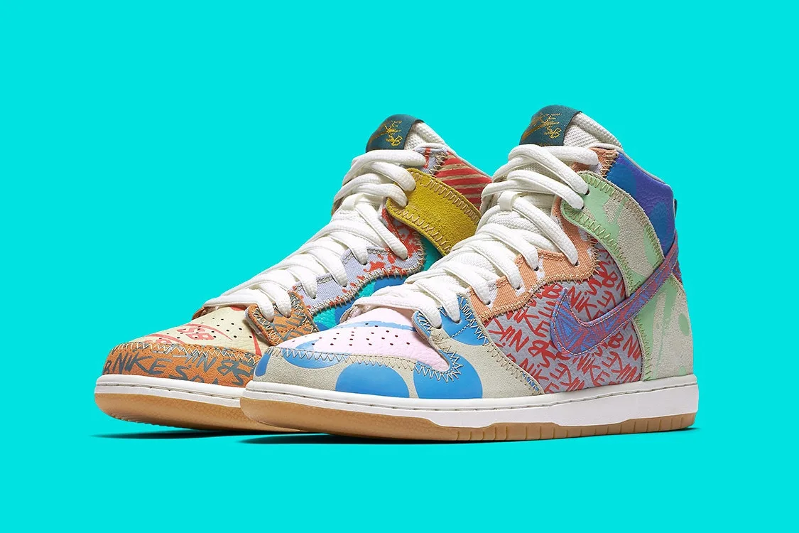 giay sneaker - elle man - Thomas Campbell x Nike SB Dunk High Pro