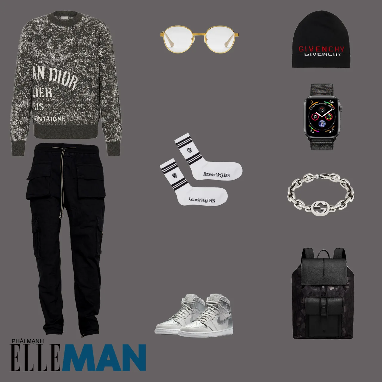 outfit 1 - phối đồ với giày nike air jordan