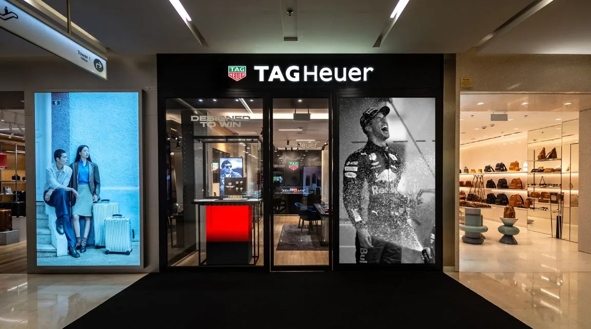 Khám phá boutique mới của thương hiệu đồng hồ TAG Heuer
