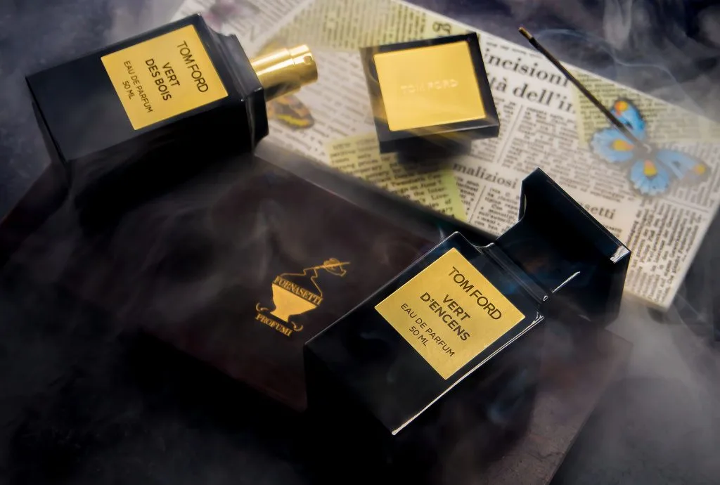 7 hương nước hoa nam đáng thử mùa Thu-Đông 2016: Tom Ford Private Blend Les Extraits Vert.