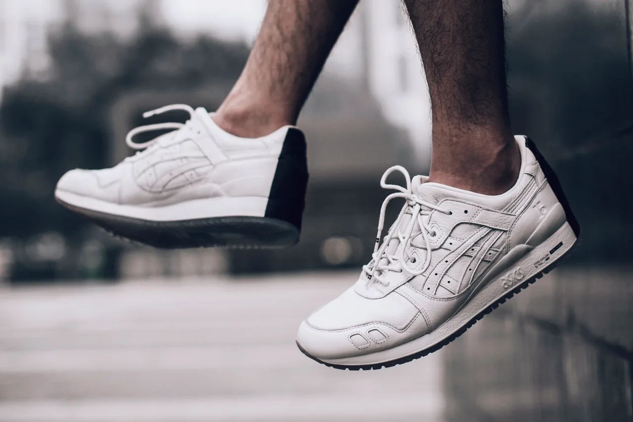 giay sneakers - elle man - FOSS Gallery x ASICS GEL-Lyte III