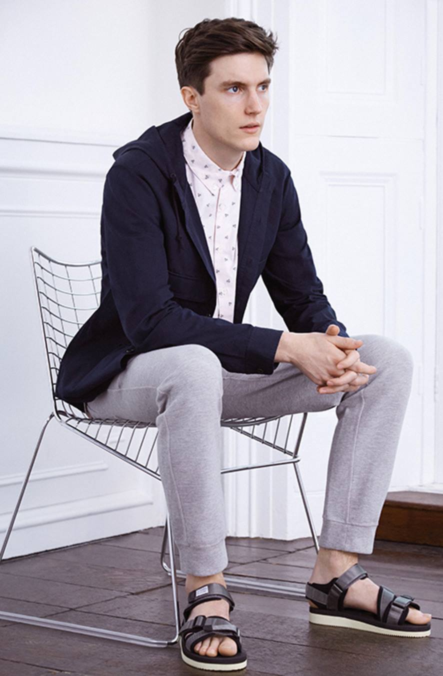 ELLE Man Style Calendar Tươi mát cùng áo sơ mi trắng 4
