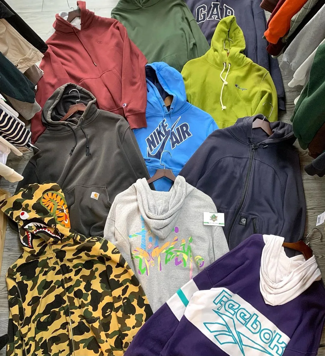 áo hoodie cửa hàng vintage the hybrid