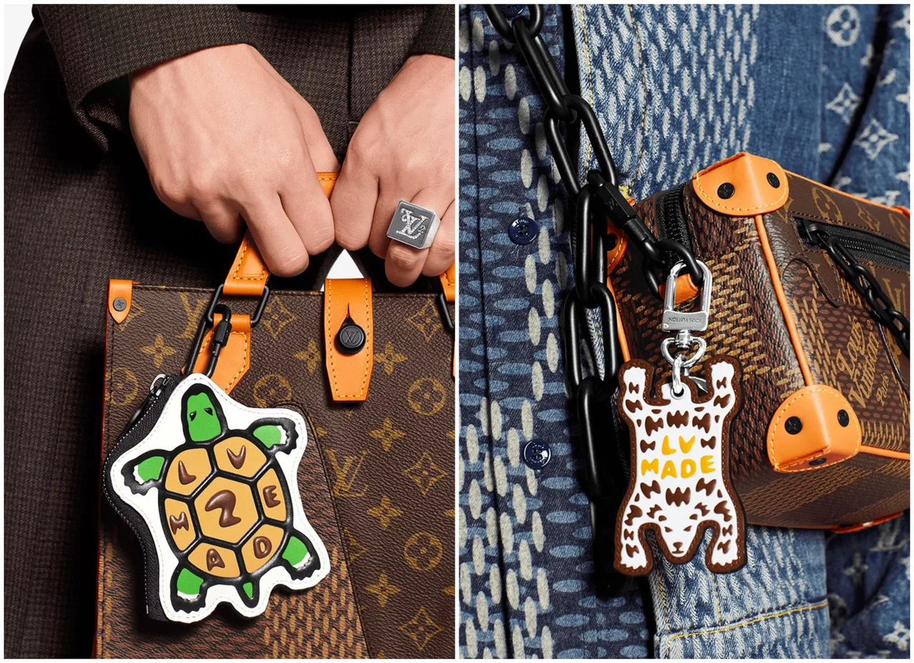 Louis Vuitton bst LV² móc khoá