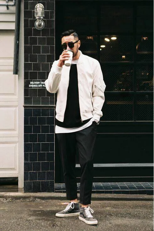 ELLE Man Style Calendar Back to basic cung ao khoac bomber 6