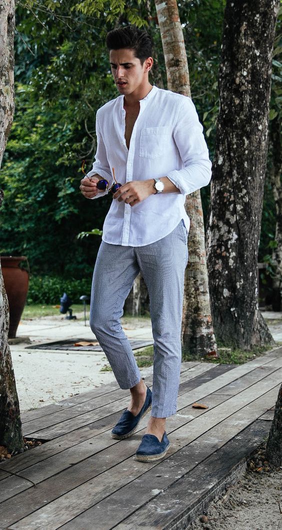 ELLE Man Style Calendar Chuyển mùa cùng giày Espadrilles 6