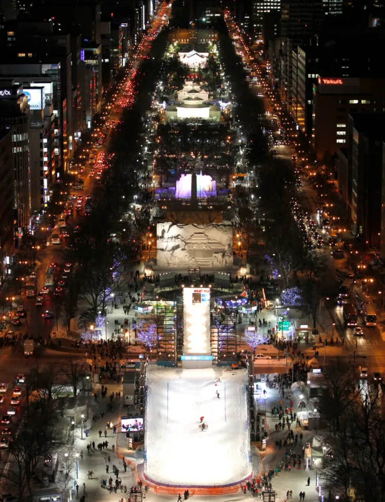 sapporo snow festival night view-du lich tu tuc nhat ban-elle man-1119