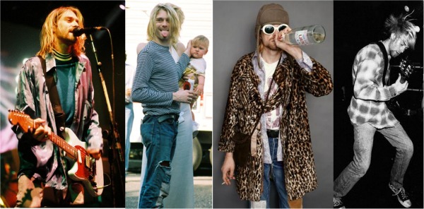 thời trang của kurt-cobain