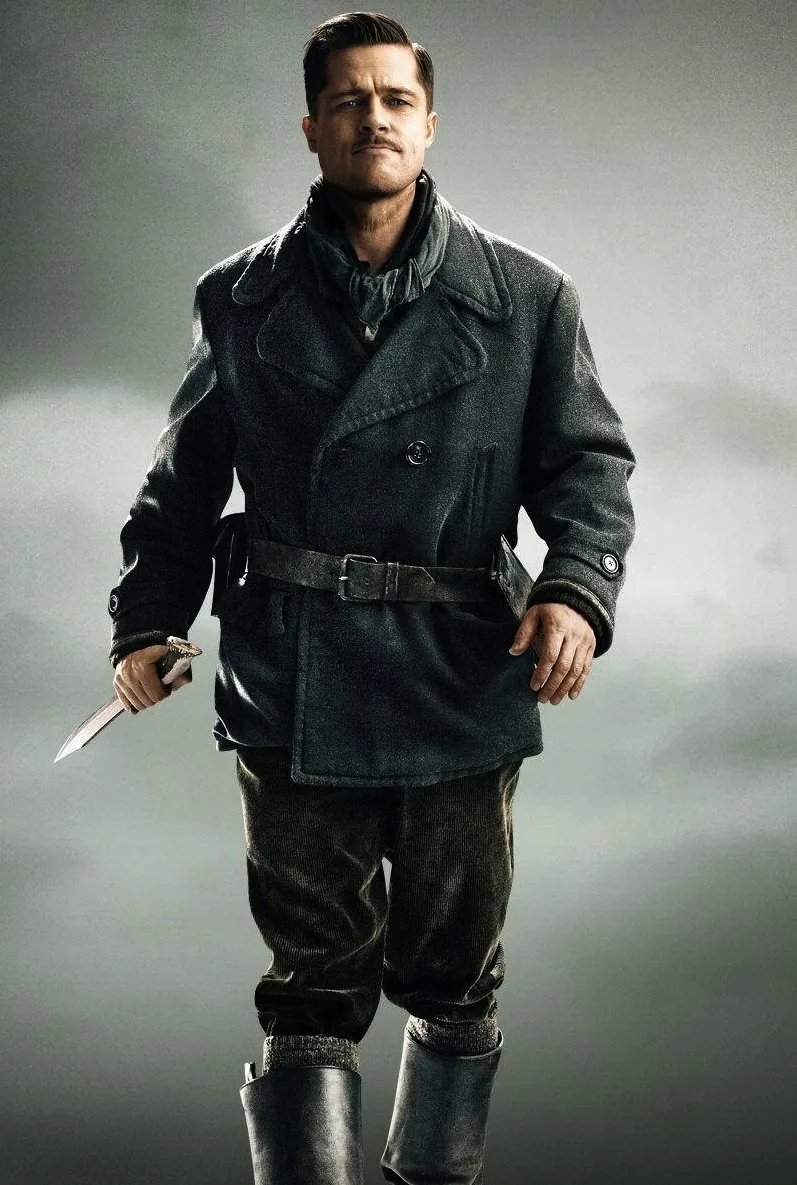 brad pitt inglorious basterds - elle man
