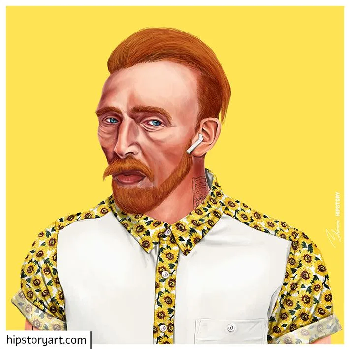 nguoi noi tieng - VINCENT VAN GOGH - elle man