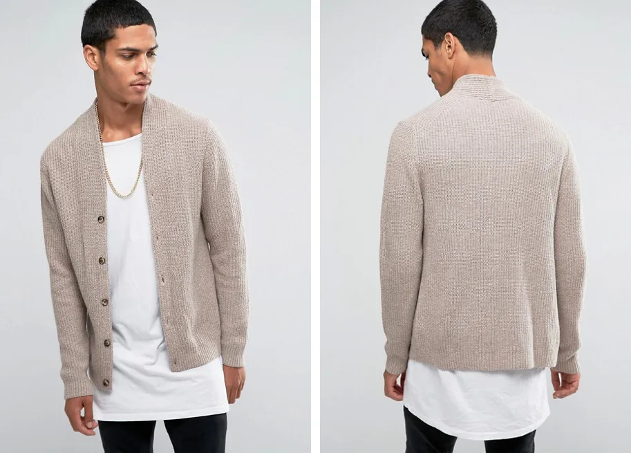 Áo khoác cardigan của Asos.