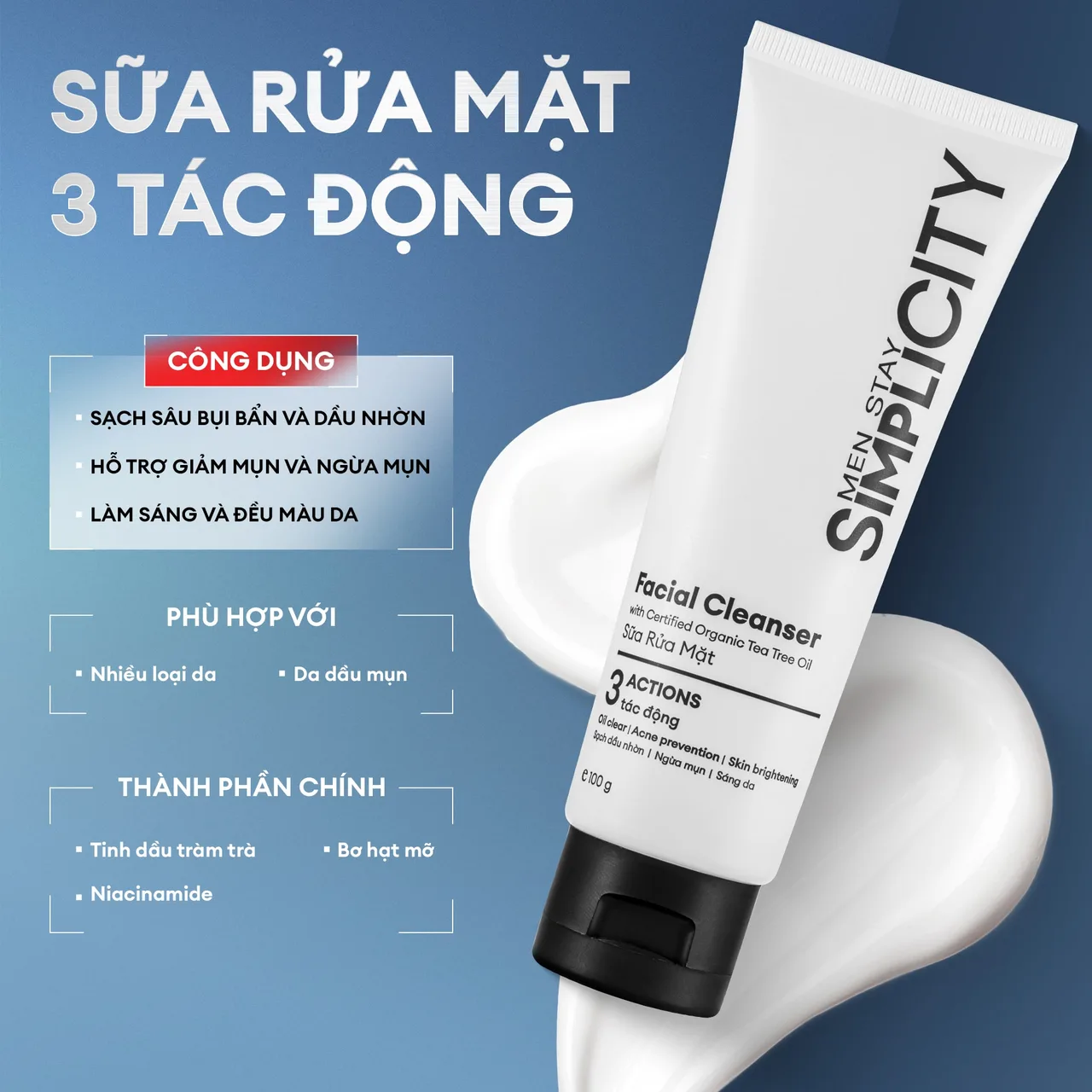 sữa rửa mặt