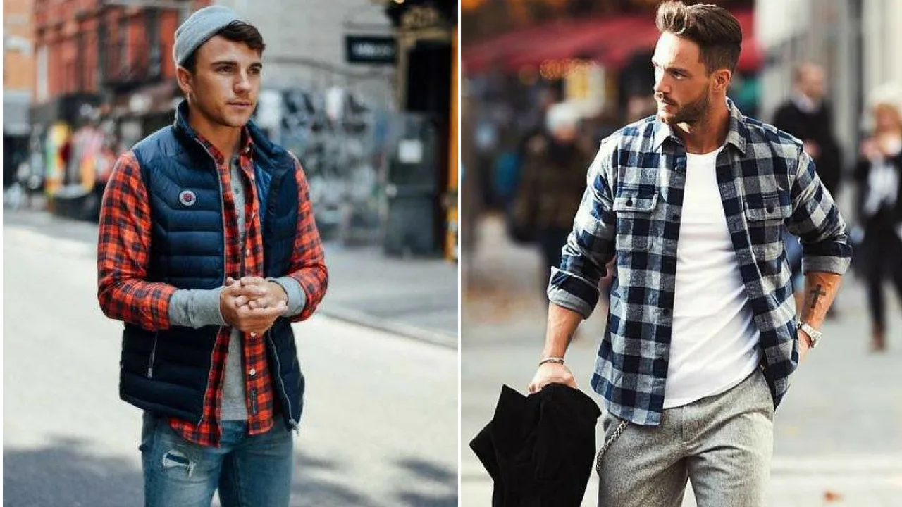 ao flannel - elle man 1