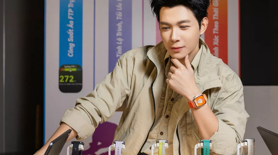 Anh Tú Atus lịch lãm tại sự kiện ra mắt HUAWEI WATCH FIT 5 Series